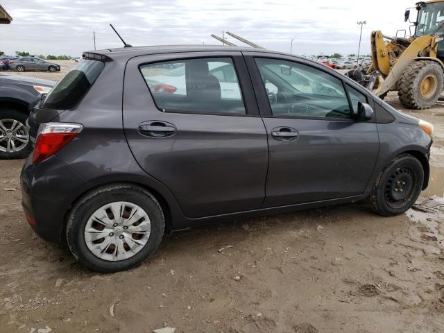 VNKKTUD3XEA001113 - 2014 TOYOTA YARIS GRAY photo 3