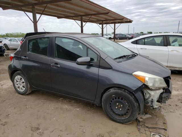 VNKKTUD3XEA001113 - 2014 TOYOTA YARIS GRAY photo 4