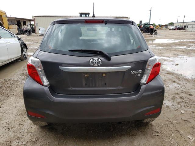 VNKKTUD3XEA001113 - 2014 TOYOTA YARIS GRAY photo 6