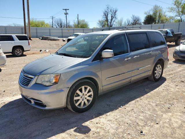 2C4RC1BG5DR776439 - 2013 CHRYSLER TOWN & COU TOURING SILVER photo 1