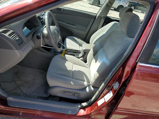 4T1BE32K03U243150 - 2003 TOYOTA CAMRY LE RED photo 7