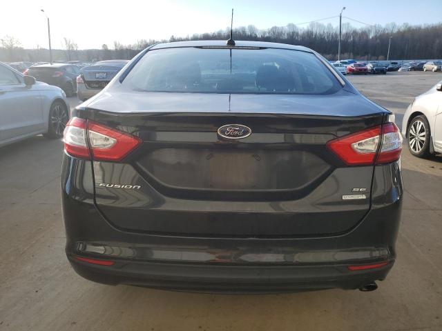 1FA6P0HD8E5360579 - 2014 FORD FUSION SE BLACK photo 6