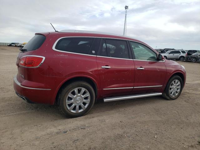 5GAKVBKDXEJ178474 - 2014 BUICK ENCLAVE RED photo 3