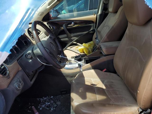 5GAKVBKDXEJ178474 - 2014 BUICK ENCLAVE RED photo 7