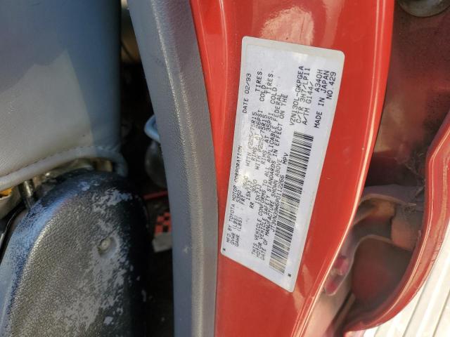 JT3VN39W6P0112266 - 1993 TOYOTA 4RUNNER VN39 SR5 红色 照片 13