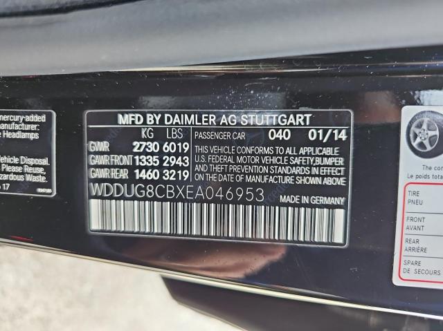 WDDUG8CBXEA046953 - 2014 MERCEDES-BENZ S 550 BLACK photo 10