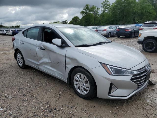 5NPD74LF1KH480253 - 2019 HYUNDAI ELANTRA SE SILVER photo 4