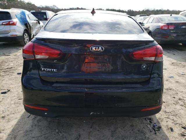 3KPFK4A74HE097424 - 2017 KIA FORTE LX BLACK photo 6