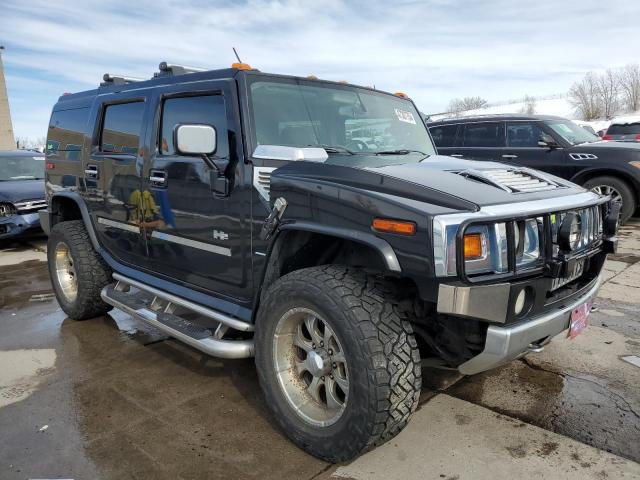 5GRGN23U43H117711 - 2003 HUMMER H2 BLACK photo 4