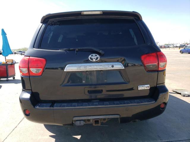 5TDKY5G1XBS036016 - 2011 TOYOTA SEQUOIA LIMITED BLACK photo 6