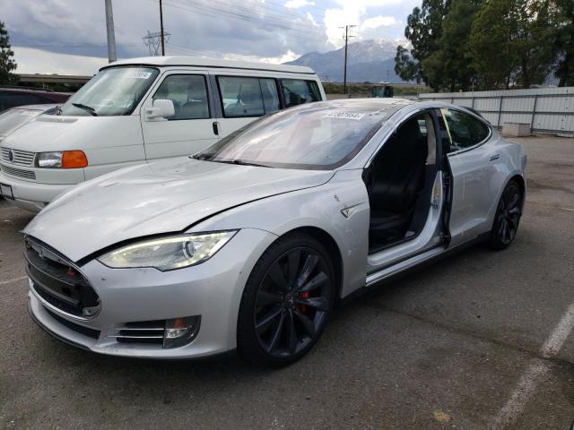 5YJSA1CP6DFP10404 - 2013 TESLA MODEL S 银色 照片 1