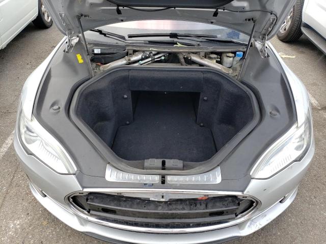 5YJSA1CP6DFP10404 - 2013 TESLA MODEL S 银色 照片 11