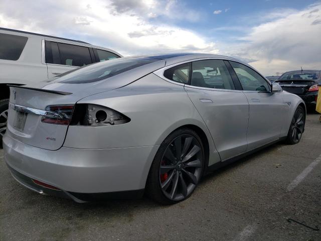 5YJSA1CP6DFP10404 - 2013 TESLA MODEL S 银色 照片 3