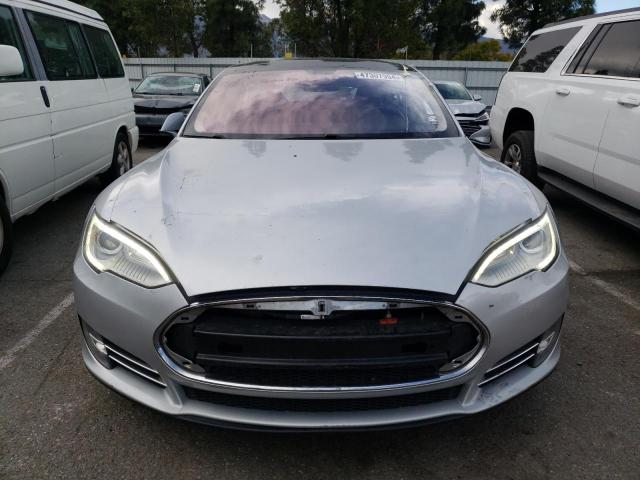 5YJSA1CP6DFP10404 - 2013 TESLA MODEL S 银色 照片 5