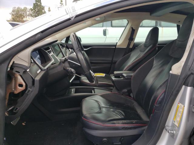 5YJSA1CP6DFP10404 - 2013 TESLA MODEL S 银色 照片 7
