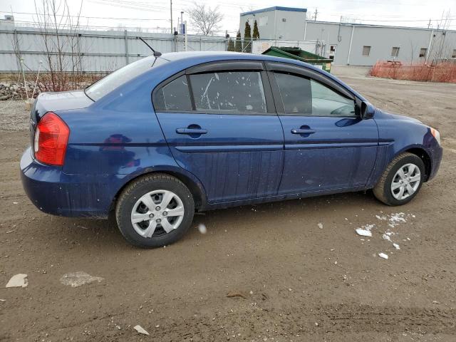 KMHCN4BC9AU442214 - 2010 HYUNDAI ACCENT GLS BLUE photo 3