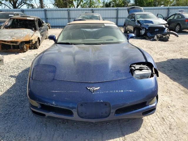 1G1YY32G045103153 - 2004 CHEVROLET CORVETTE BLUE photo 5