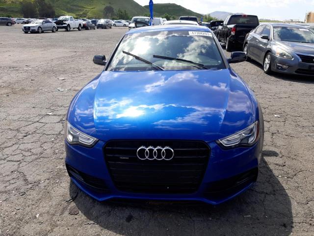 WAUD2AFR3HA001251 - 2017 AUDI A5 SPORT BLUE photo 5