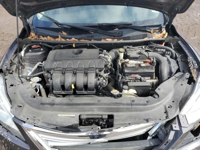 3N1AB7AP7FY316175 - 2015 NISSAN SENTRA S GRAY photo 11