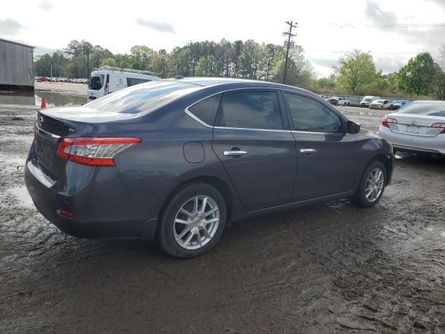 3N1AB7AP7FY316175 - 2015 NISSAN SENTRA S GRAY photo 3