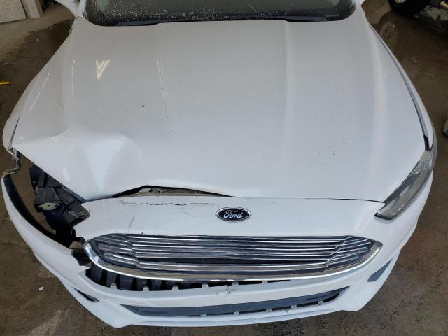 3FA6P0HR0DR280331 - 2013 FORD FUSION SE WHITE photo 11