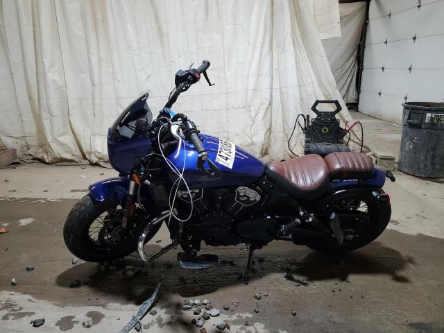 56KMTG009N3187269 - 2022 INDIAN MOTORCYCLE CO. SCOUT BOBBER TWENTY ABS BLUE photo 3