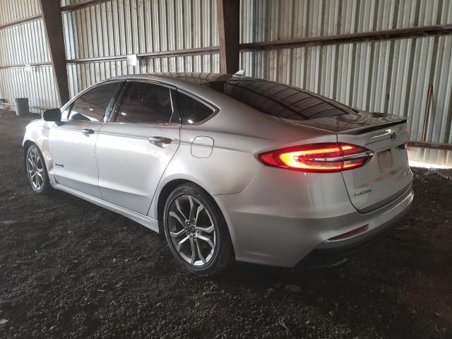 3FA6P0RU3KR141066 - 2019 FORD FUSION TITANIUM SILVER photo 2