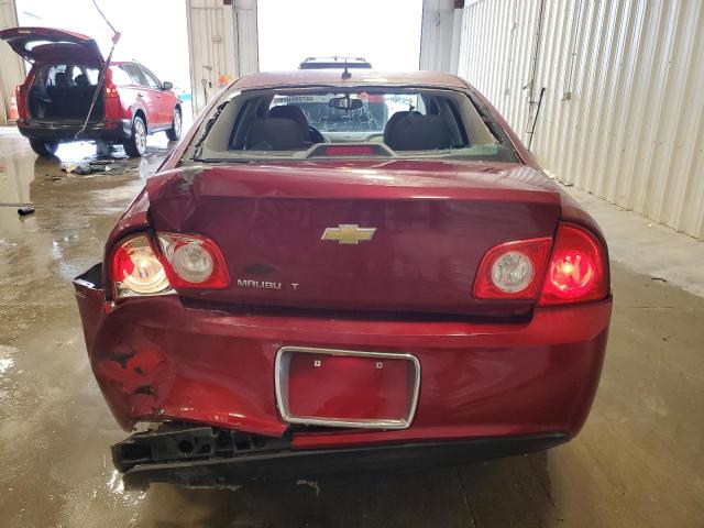 1G1ZC5E19BF309357 - 2011 CHEVROLET MALIBU 1LT 勃艮第红 照片 6