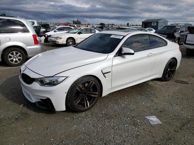 WBS3R9C54FK332186 - 2015 BMW M4 WHITE photo 1