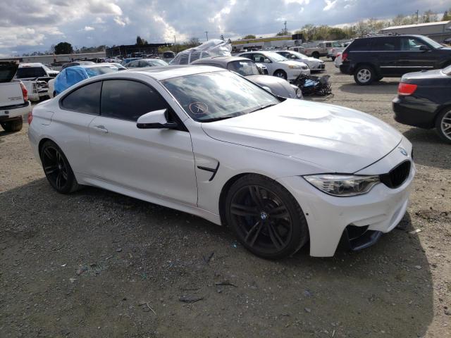 WBS3R9C54FK332186 - 2015 BMW M4 WHITE photo 4