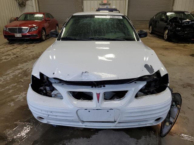 1G2NF52T31M572476 - 2001 PONTIAC GRAND AM SE1 WHITE photo 5