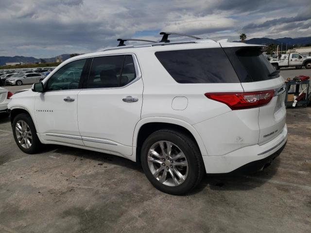 1GNEVJKW6KJ310172 - 2019 CHEVROLET TRAVERSE HIGH COUNTRY WHITE photo 2