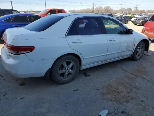 JHMCM566X3C079298 - 2003 HONDA ACCORD EX WHITE photo 3