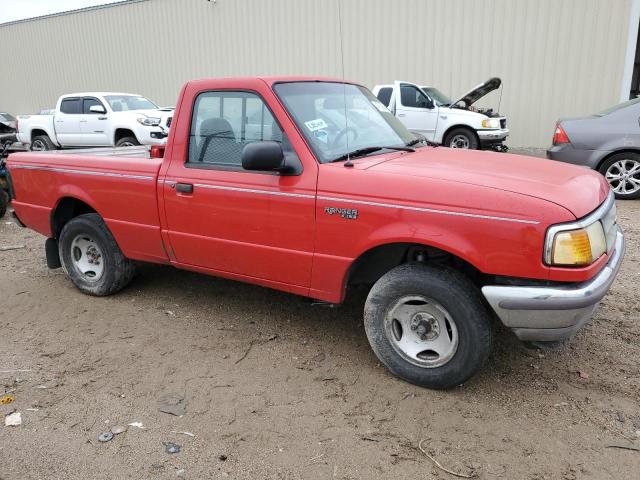 1FTCR10A3VUA30806 - 1997 FORD RANGER RED photo 4