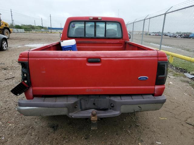 1FTCR10A3VUA30806 - 1997 FORD RANGER RED photo 6