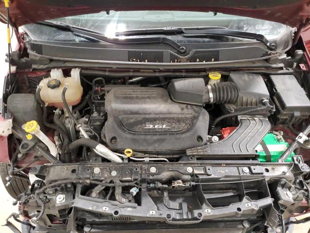 2C4RC1EG9HR652904 - 2017 CHRYSLER PACIFICA TOURING L PLUS BURGUNDY photo 11