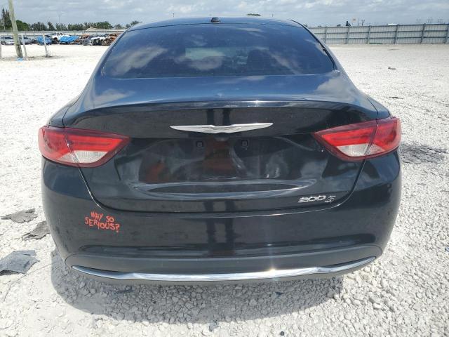 1C3CCCCB3FN545595 - 2015 CHRYSLER 200 C BLACK photo 6