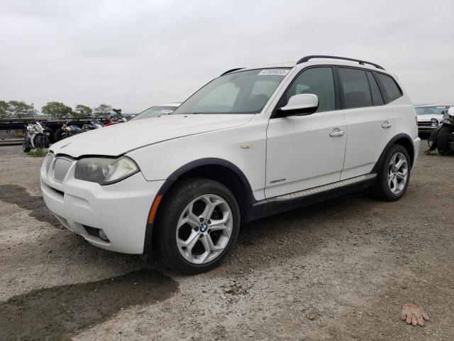 WBXPC9C48AWJ34832 - 2010 BMW X3 XDRIVE30I WHITE photo 1