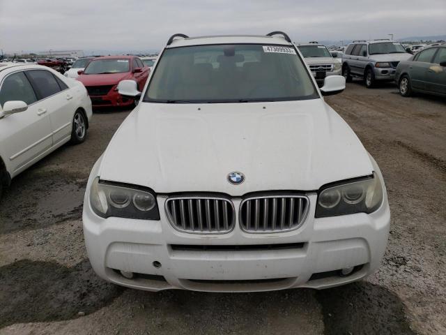 WBXPC9C48AWJ34832 - 2010 BMW X3 XDRIVE30I WHITE photo 5