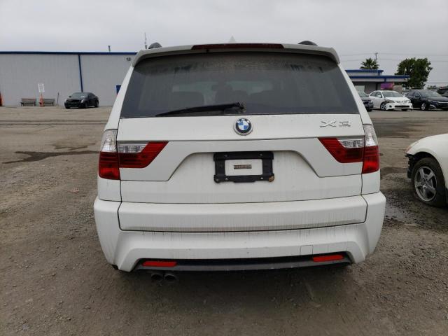 WBXPC9C48AWJ34832 - 2010 BMW X3 XDRIVE30I WHITE photo 6