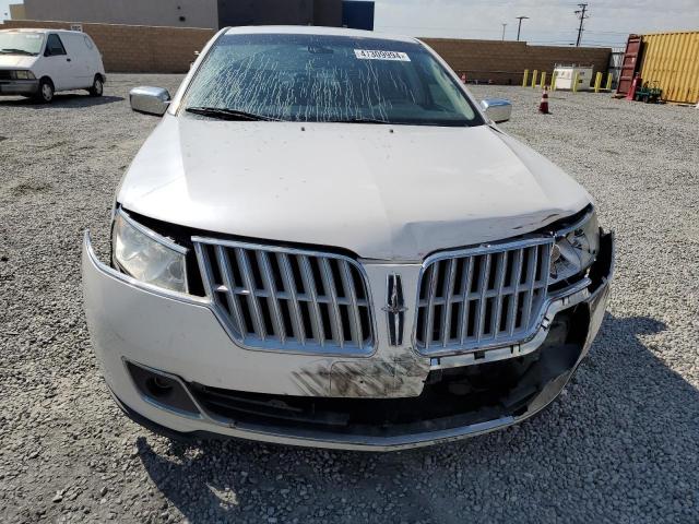 3LNDL2L37BR775856 - 2011 LINCOLN MKZ HYBRID WHITE photo 5