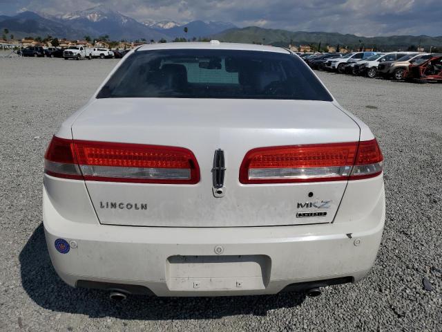 3LNDL2L37BR775856 - 2011 LINCOLN MKZ HYBRID WHITE photo 6