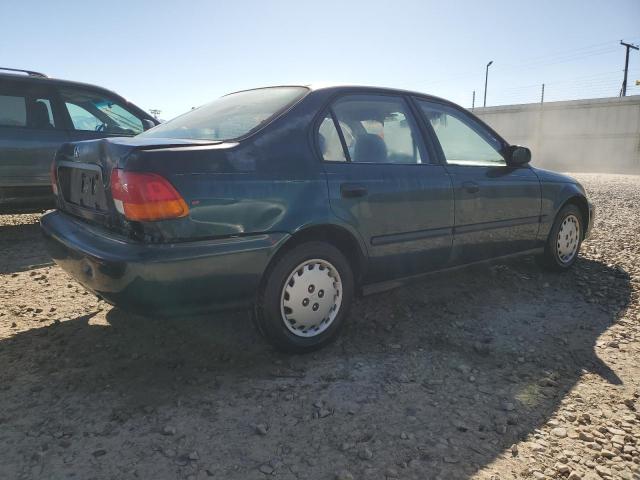 2HGEJ6629VH583977 - 1997 HONDA CIVIC DX GREEN photo 3