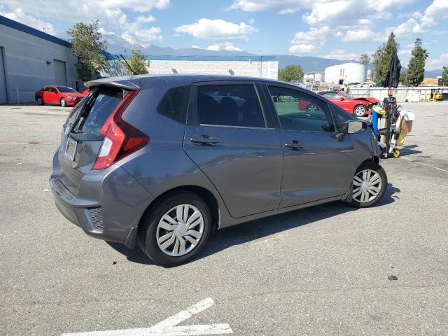 3HGGK5H50FM725031 - 2015 HONDA FIT LX GRAY photo 3