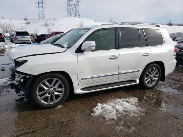 JTJHY7AX2F4168222 - 2015 LEXUS LX 570 WHITE photo 1