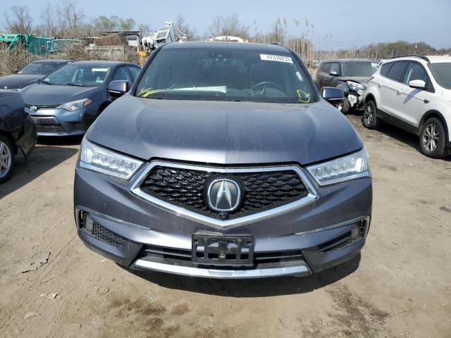 5FRYD4H90HB017104 - 2017 ACURA MDX ADVANCE GRAY photo 5