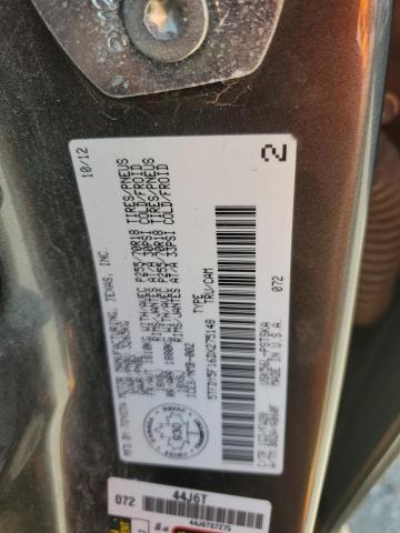 5TFDY5F16DX275148 - 2013 TOYOTA TUNDRA CREWMAX SR5 GRAY photo 12