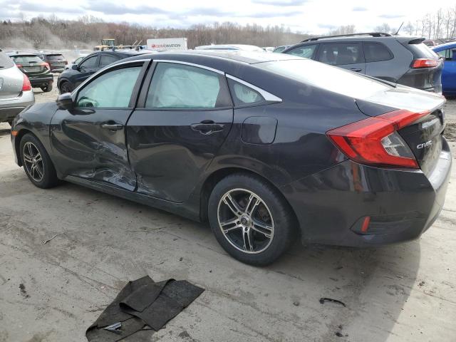 2HGFC2F57GH510434 - 2016 HONDA CIVIC LX BLACK photo 2