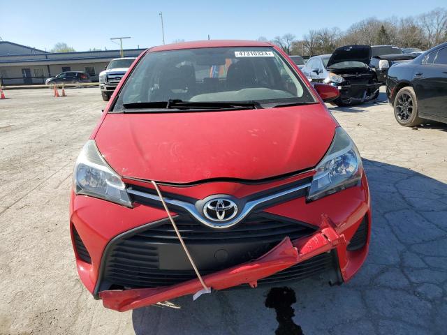 VNKJTUD33FA038226 - 2015 TOYOTA YARIS RED photo 5