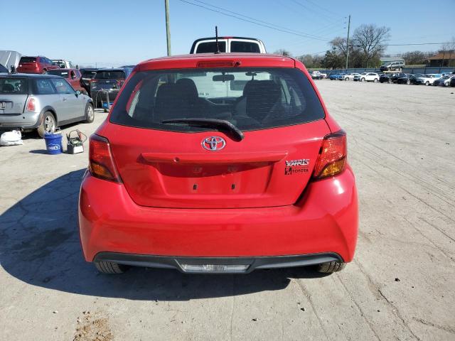 VNKJTUD33FA038226 - 2015 TOYOTA YARIS RED photo 6